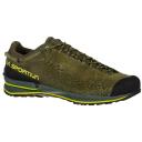 La Sportiva TX2 Evo Leather Approach shoes-42-Beetle/Citrus