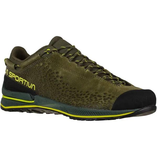 La Sportiva TX2 Evo Leather Approach shoes-42-Beetle/Citrus