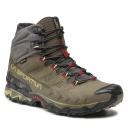 La Sportiva Ultra Raptor II Mid Leather GTX - Ivy/Tango Red