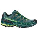 La Sportiva Ultra Raptor II Shoes Black Green Lime Red - 48