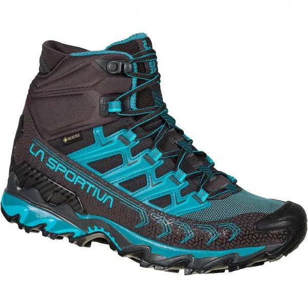 La Sportiva Ultra Raptor Mid II GORE-TEX Shoes Blue Black Women - 42.5