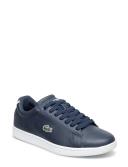 Lacoste Adult Carnaby Evo BL 1 Blue Leather Trainers Shoes