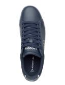 Lacoste Adult Carnaby Evo BL 1 Blue Leather Trainers Shoes