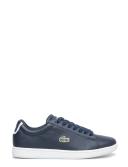 Lacoste Adult Carnaby Evo BL 1 Blue Leather Trainers Shoes