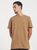Lacoste - Classic Crew Neck Pima T-Shirt in Brown