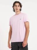 Lacoste - Classic Crew Neck T-Shirt in Pink