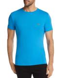 Lacoste Crew Neck Pima Cotton Jersey T-Shirt | Grey | Size L | East Dane