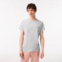 Lacoste Crew Neck Pima Cotton Jersey T-Shirt | Grey | Size L | East Dane