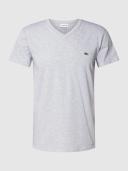 Lacoste Crew Neck Pima Cotton Jersey T-Shirt Grey