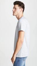 Lacoste Crew Neck Pima Cotton Jersey T-Shirt Grey