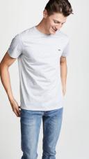 Lacoste Crew Neck Pima Cotton Jersey T-Shirt Grey