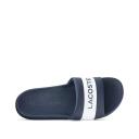 Lacoste Croco Sliders Navy