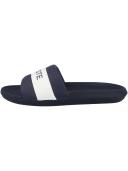 Lacoste Croco Sliders Navy