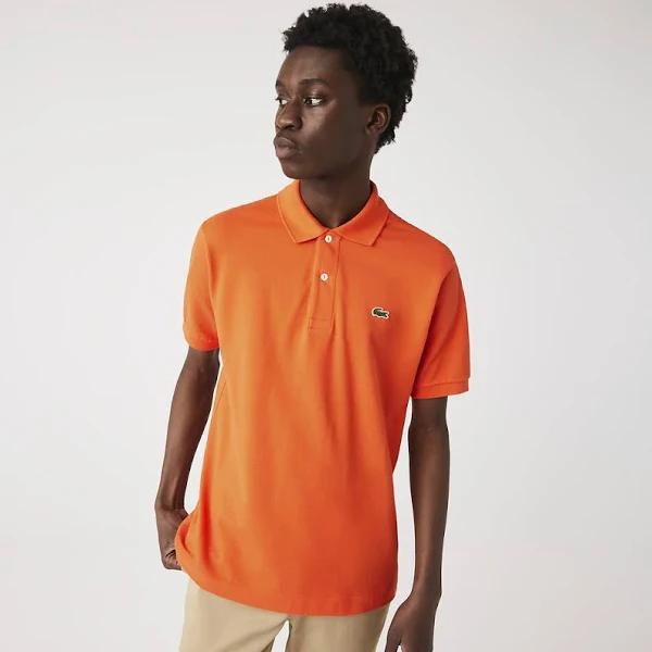Lacoste L.12.12 Basic Polo Shirt, Size M, Orange