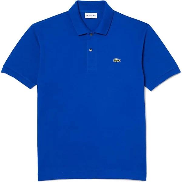 Lacoste L 12.12 Short Sleeve Polo Shirt Blue - M