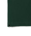 Lacoste L 12.12 Short Sleeve Polo Shirt Dark Green White - M