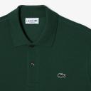 Lacoste L 12.12 Short Sleeve Polo Shirt Dark Green White - XS
