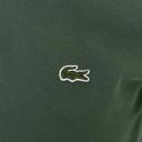 Lacoste L 12.12 Short Sleeve Polo Shirt Dark Green White - XS