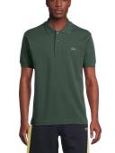 Lacoste L 12.12 Short Sleeve Polo Shirt Dark Green White - XXL