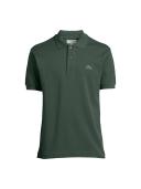 Lacoste L 12.12 Short Sleeve Polo Shirt Dark Green White - XXL