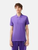 Lacoste L 12.12 Short Sleeve Polo Shirt Lilac Green - M