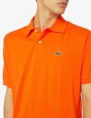 Lacoste L 12.12 Short Sleeve Polo Shirt Pure Orange - XS