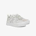 Lacoste L002 Trainers, Size 3, White