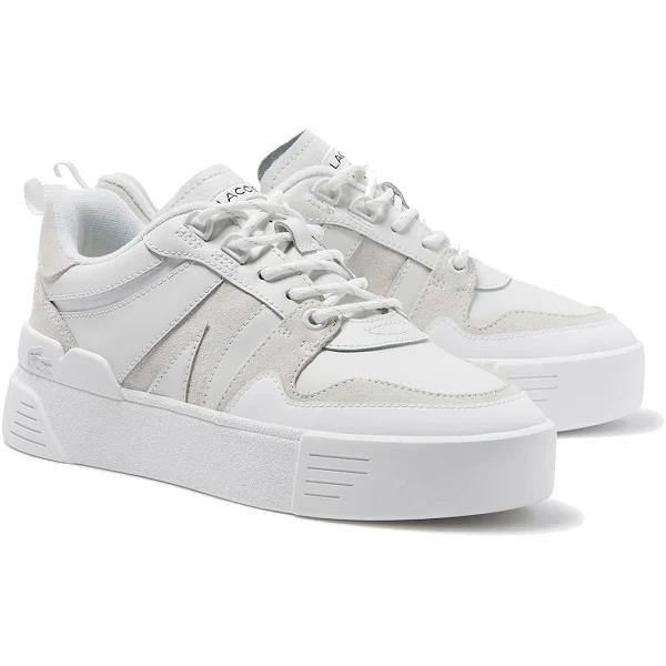 Lacoste L002 Trainers, Size 4, White