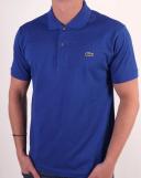 Lacoste L1212 Short Sleeve Polo Blue 4XL Man L1212-JQ0-9