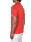 Lacoste L1212 Short Sleeve Polo Orange XL Man L1212-00-02K-6
