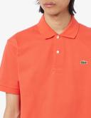 Lacoste L1212 Short Sleeve Polo Orange XL Man L1212-00-02K-6