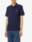 Lacoste L1221-00 Short Sleeve Polo Blue M Man