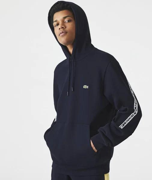 Lacoste Lacose Tape Men Hoodies - Navy - Size: M - Foot Locker