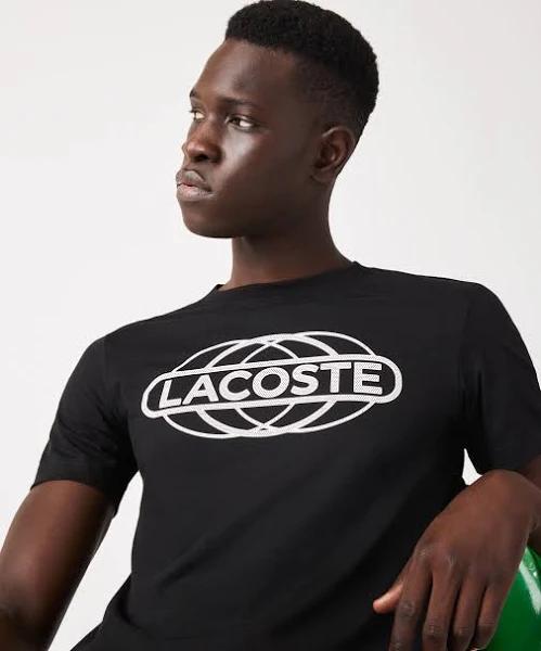 Lacoste Logo Performance Tee (Black)