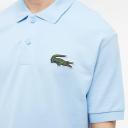 Lacoste Loose Fit Short Sleeve Polo Shirt Pale Blue - S