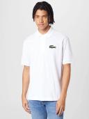 Lacoste Loose Fit Short Sleeve Polo Shirt White - XL