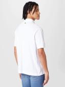 Lacoste Loose Fit Short Sleeve Polo Shirt White - XL