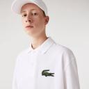 Lacoste Loose Fit Short Sleeve Polo Shirt White - XXL