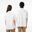 Lacoste Loose Fit Short Sleeve Polo Shirt White - XXL