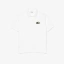 Lacoste Loose Fit Short Sleeve Polo Shirt White - XXL