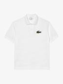 Lacoste Loose Fit Short Sleeve Polo Shirt White - XXL