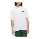 Lacoste Loose Fit Short Sleeve Polo Shirt White - XXL