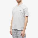 Lacoste Marl Pique Polo Grey