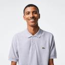 Lacoste Marl Pique Polo Grey