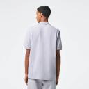 Lacoste Marl Pique Polo Grey