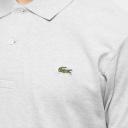 Lacoste Marl Pique Polo Grey