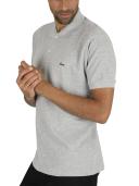 Lacoste Marl Pique Polo Grey