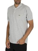 Lacoste Marl Pique Polo Grey