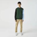 Lacoste Men's Brushed Fleece Sweatshirt Green Size L