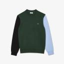 Lacoste Men's Brushed Fleece Sweatshirt Green Size S